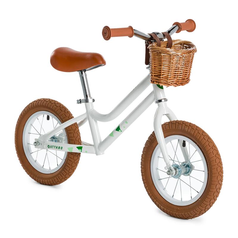 Bicicleta copii, oraș, Attabo Ace 12", alb