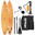 Supboard Voyager 381 - Orange - Inklusive Zubehör und Tragetasche