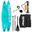 Tabla paddle surf - Racer 381 - Turquesa - Con accesorios