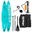 SUP Gonfiabile - Racer 381 - Turchese - Con accessori