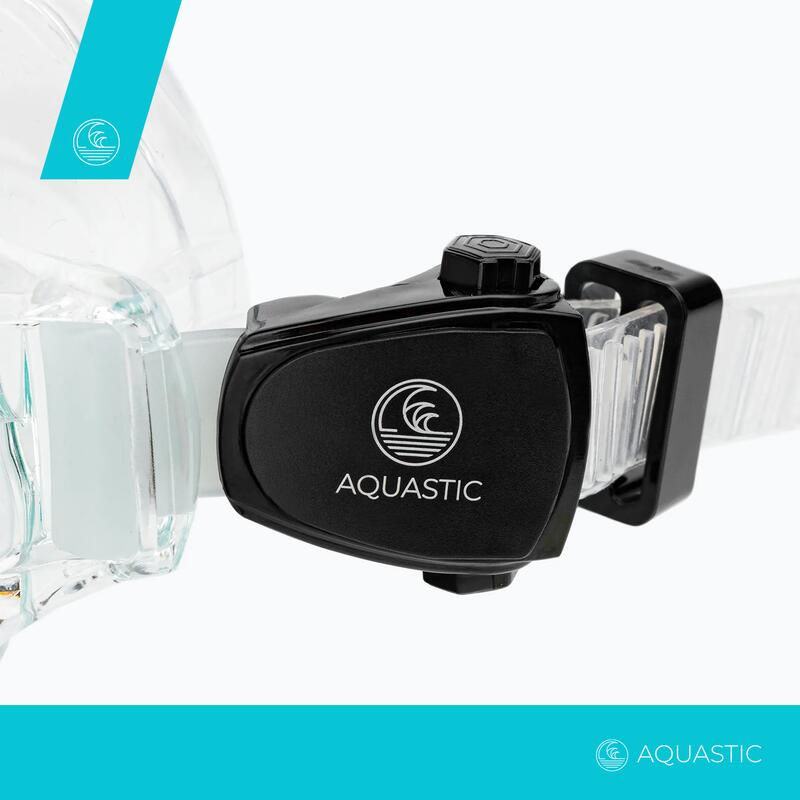 AQUASTIC snorkeling készlet Maszk + Uszonyok + Snorkel