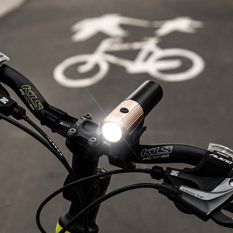 Cyklistické přední světlo VA0072 450lm akumulátorové