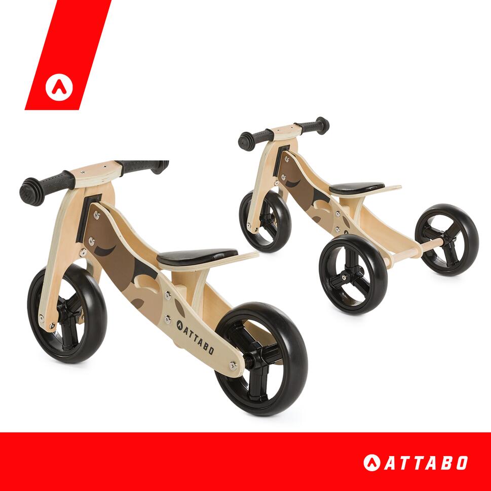 Rowerek biegowy ATTABO Ride 2w1 7