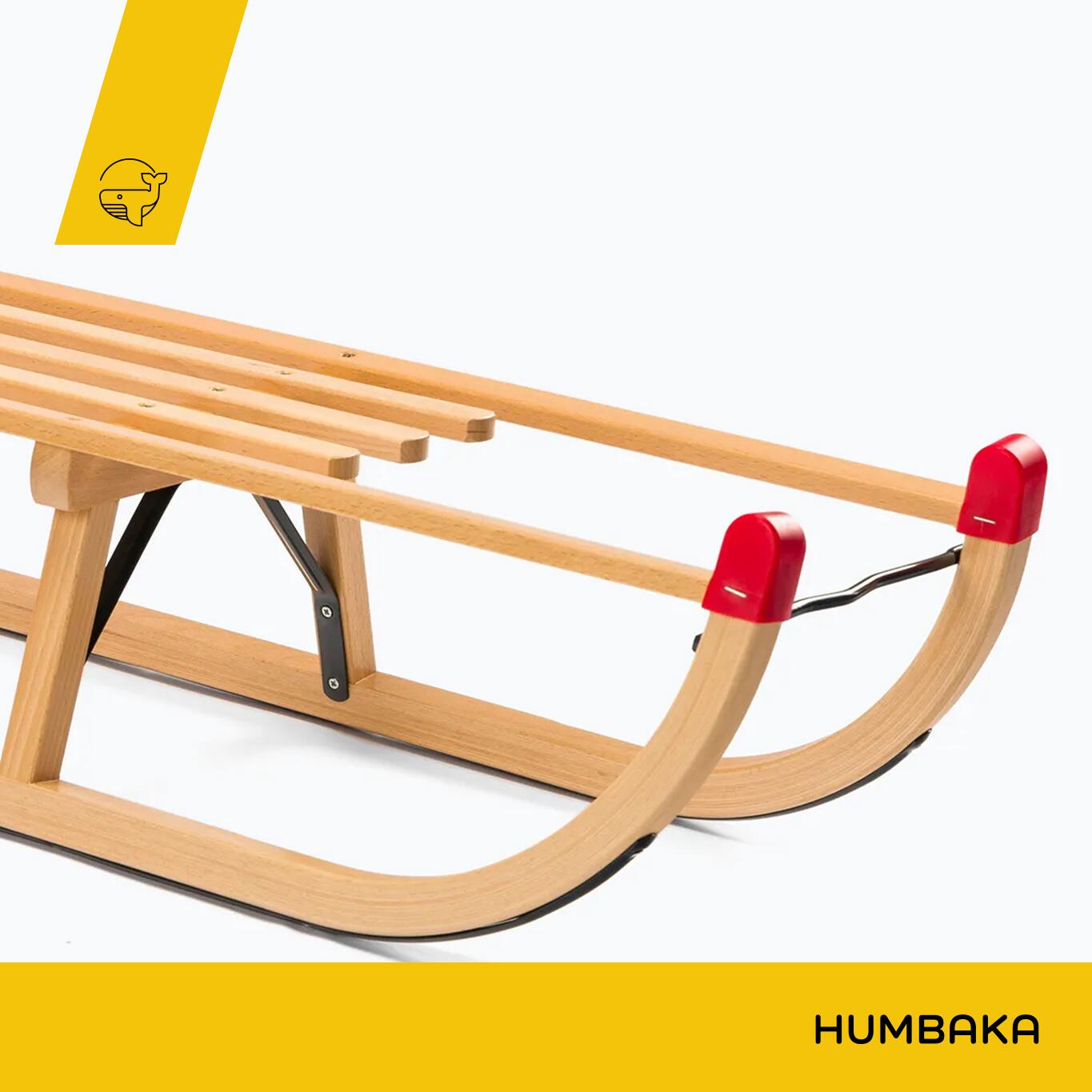 HUMBAKA houten slee van VT-Sport Davos 100 5/5