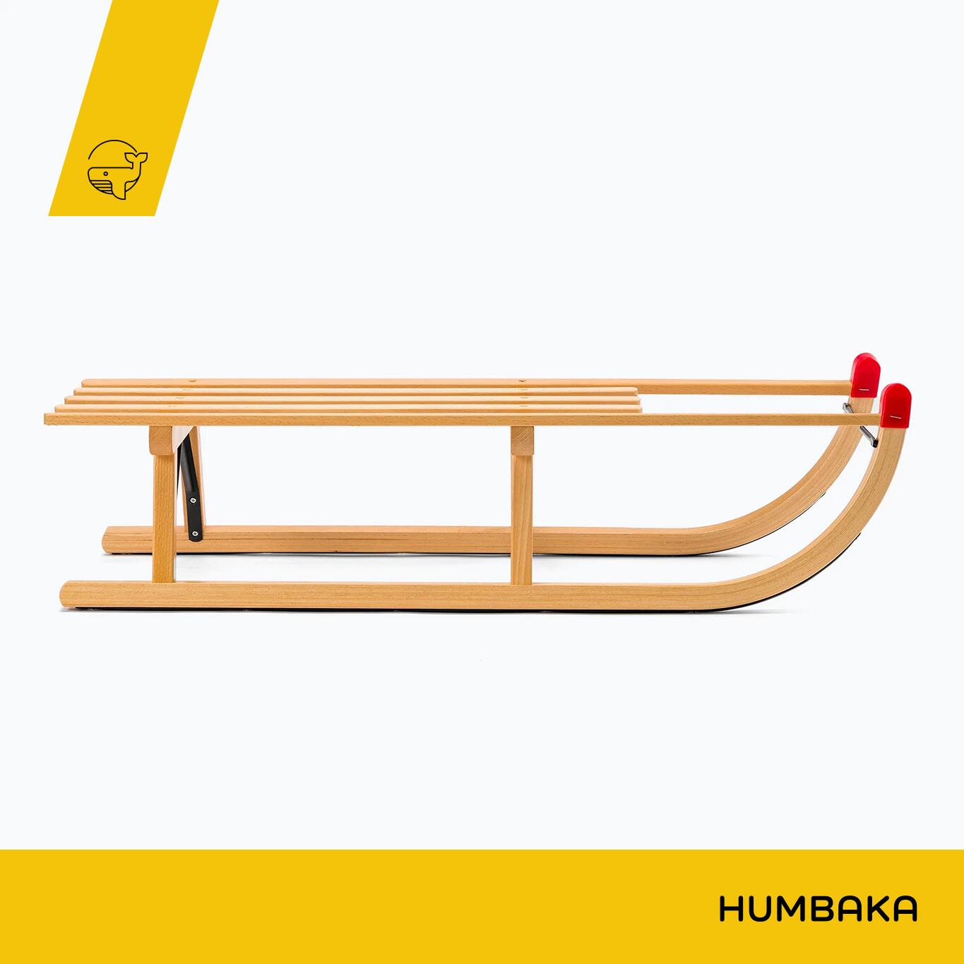 HUMBAKA houten slee van VT-Sport Davos 100 3/5