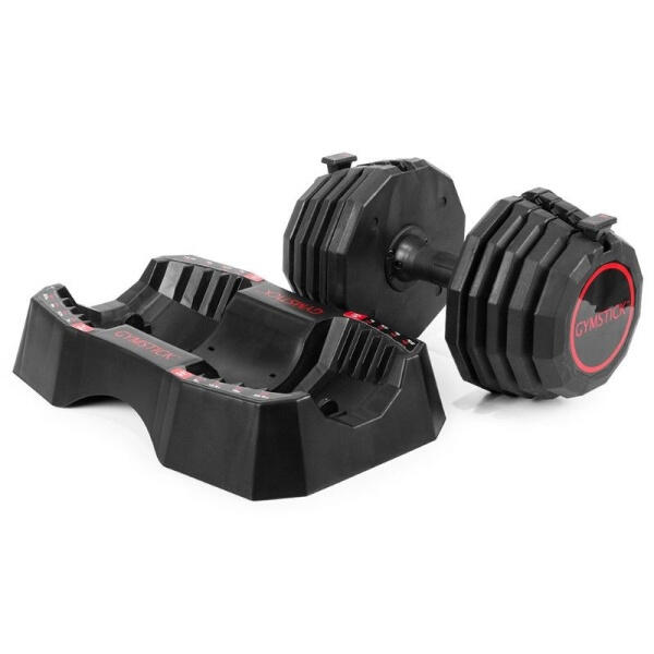 Manubrio Regolabile Gymstick 4,5–22,5 kg Compatto e Resistente 5/7