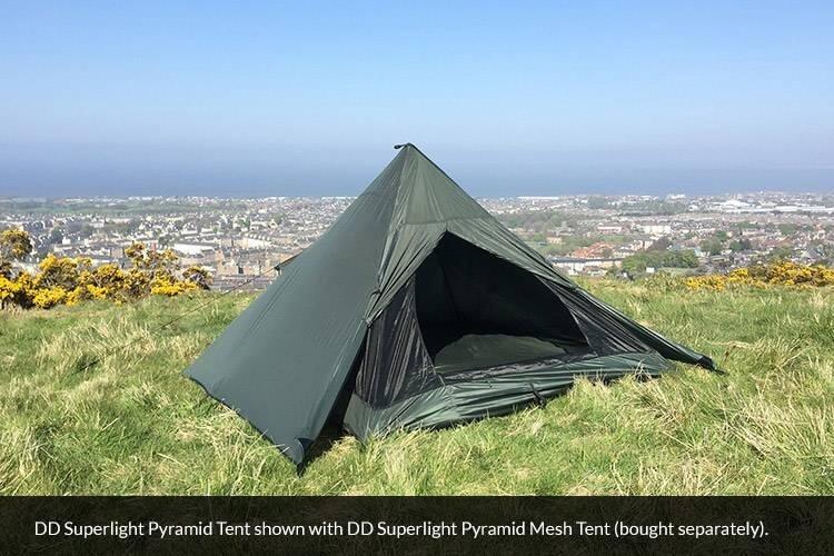 DD Hammocks Superlight Pyramid Tent Tipi-tent 5/6