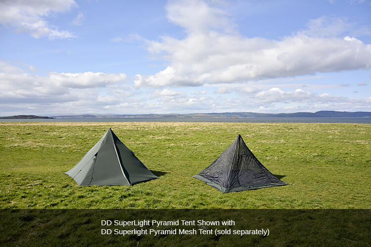 DD Hammocks Superlight Pyramid Tent Tipi-tent 2/6