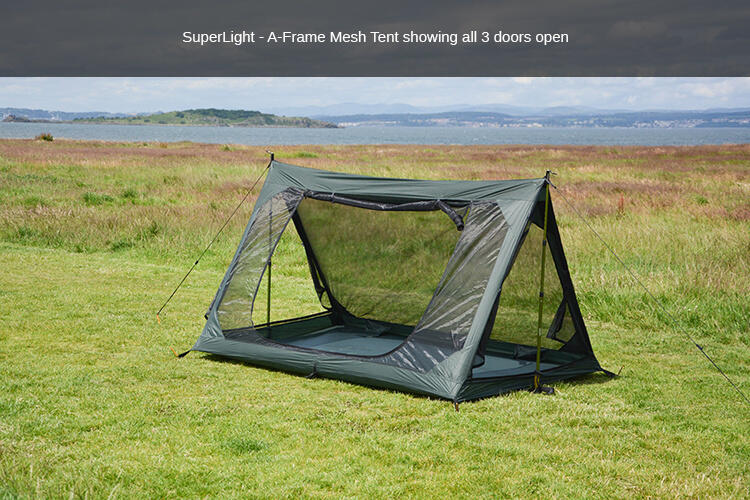 DD Hammocks Superlight A-Frame Mesh Tent Tunneltent 6/6
