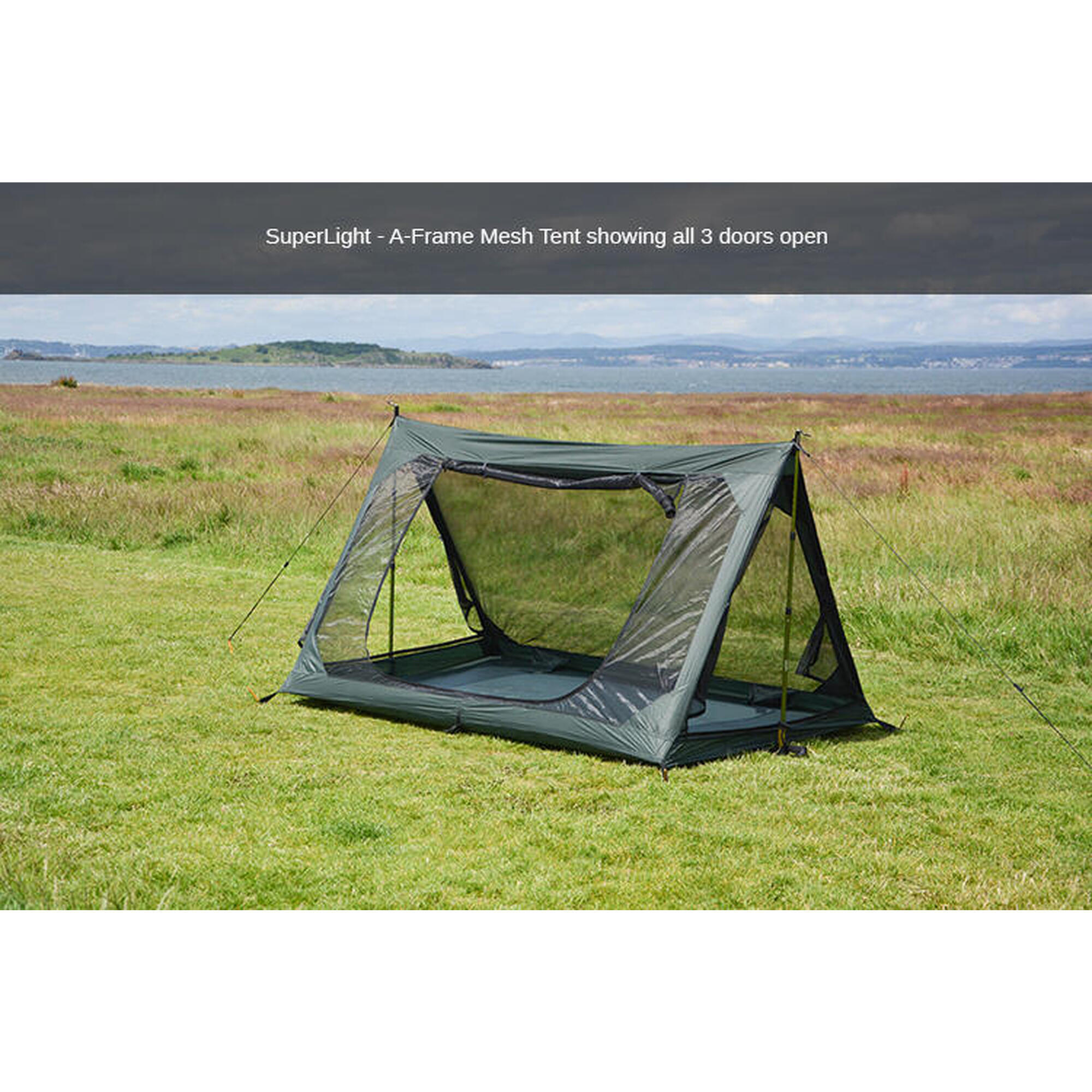 DD Hammocks Superlight A-Frame Mesh Tent Tunneltent