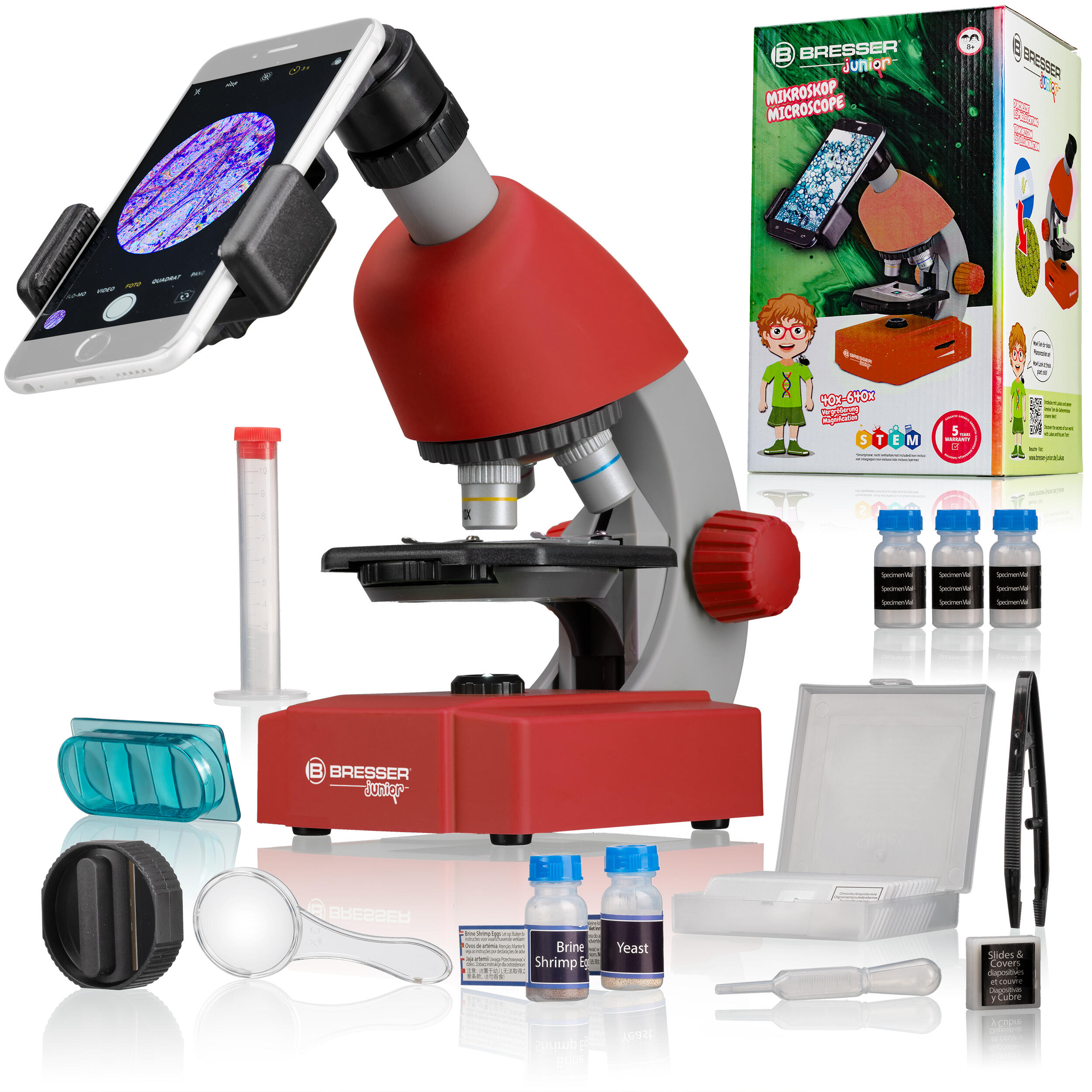 KIT Comunioni Telescopio + Microscopio+Multipli accessori 4/7