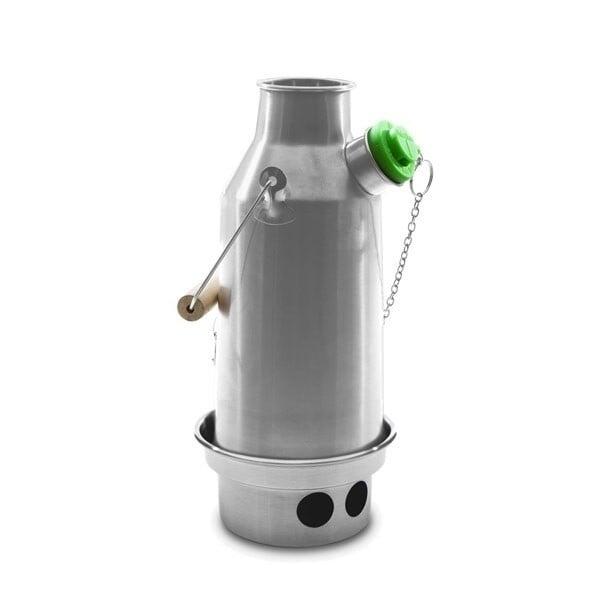 Kelly Kettle Petit 'Trekker' 0.6ltr - Acier inoxydable