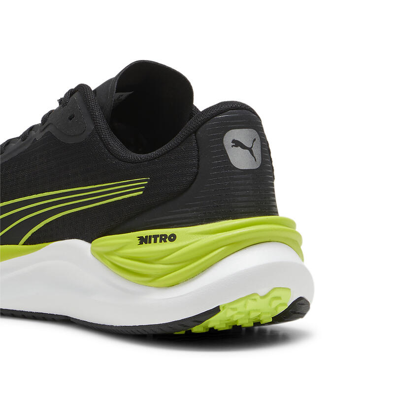 Pantofi de alergat Electrify NITRO™ 3 pentru bărbați PUMA Black Lime Pow Green