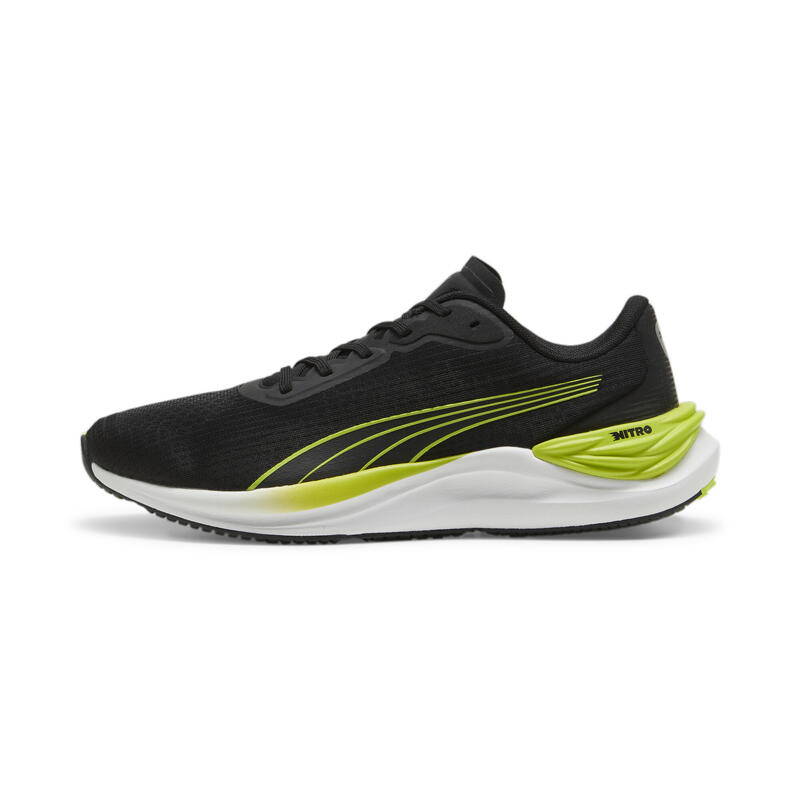 Pantofi de alergat Electrify NITRO™ 3 pentru bărbați PUMA Black Lime Pow Green