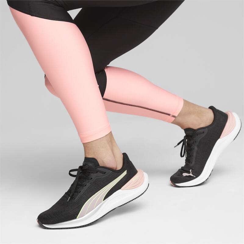 Electrify NITRO™ 3 Laufschuhe Damen PUMA Black Peach Smoothie Speed Green Pink