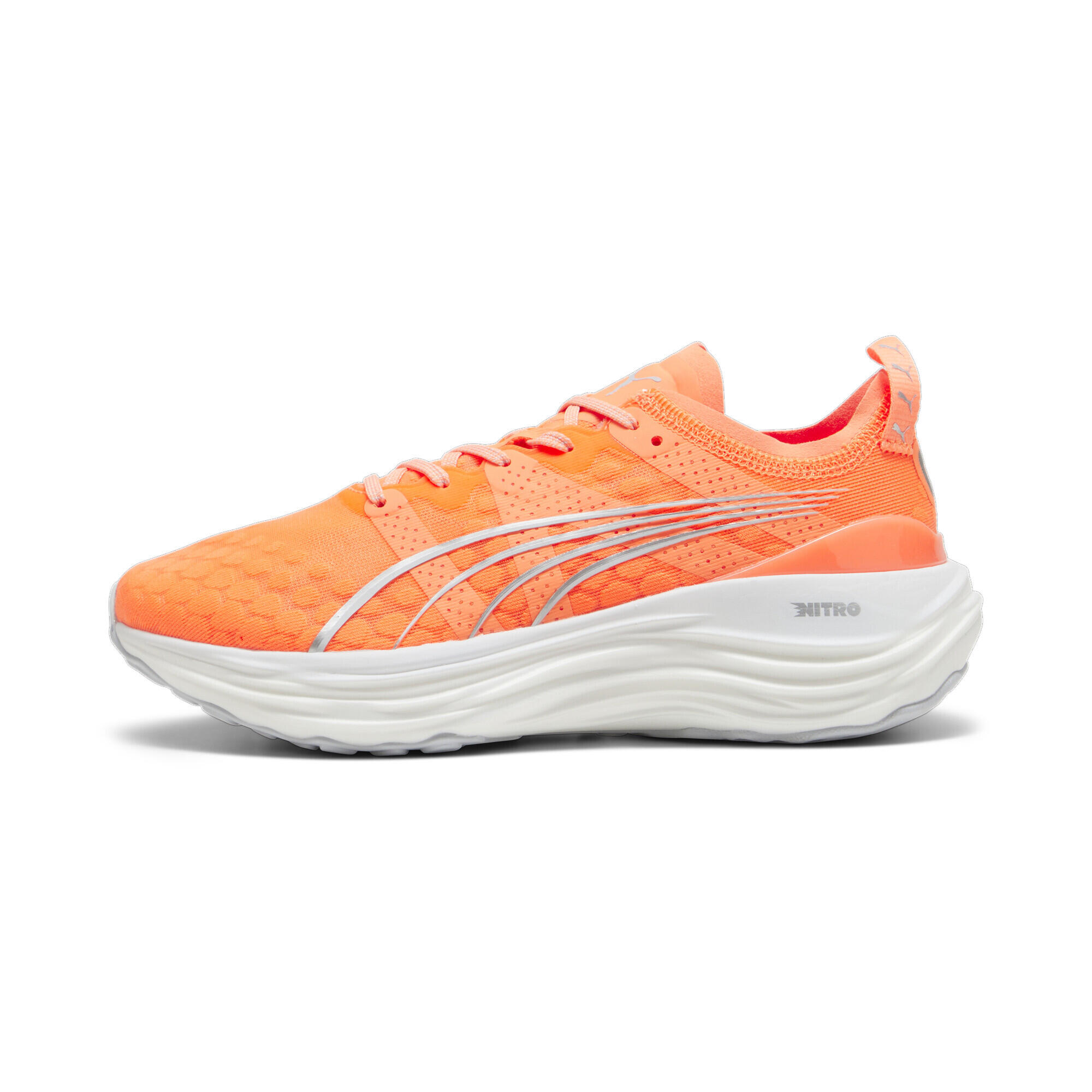Puma ForeverRun Nitro Womens Orange Running Shoes 5/7