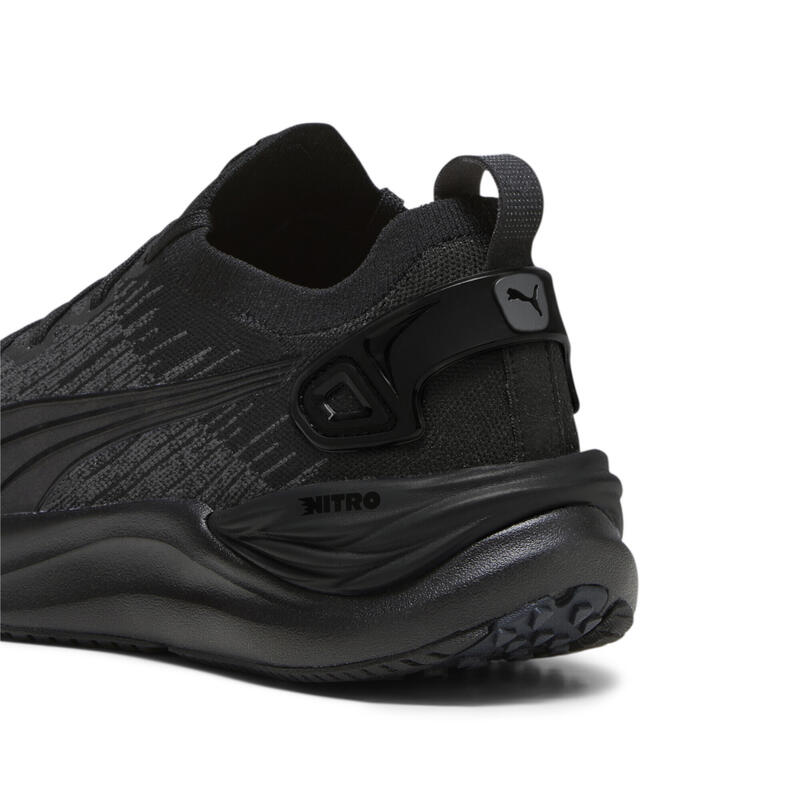 Electrify NITRO 3 gebreide hardloopschoenen PUMA Black Strong Gray