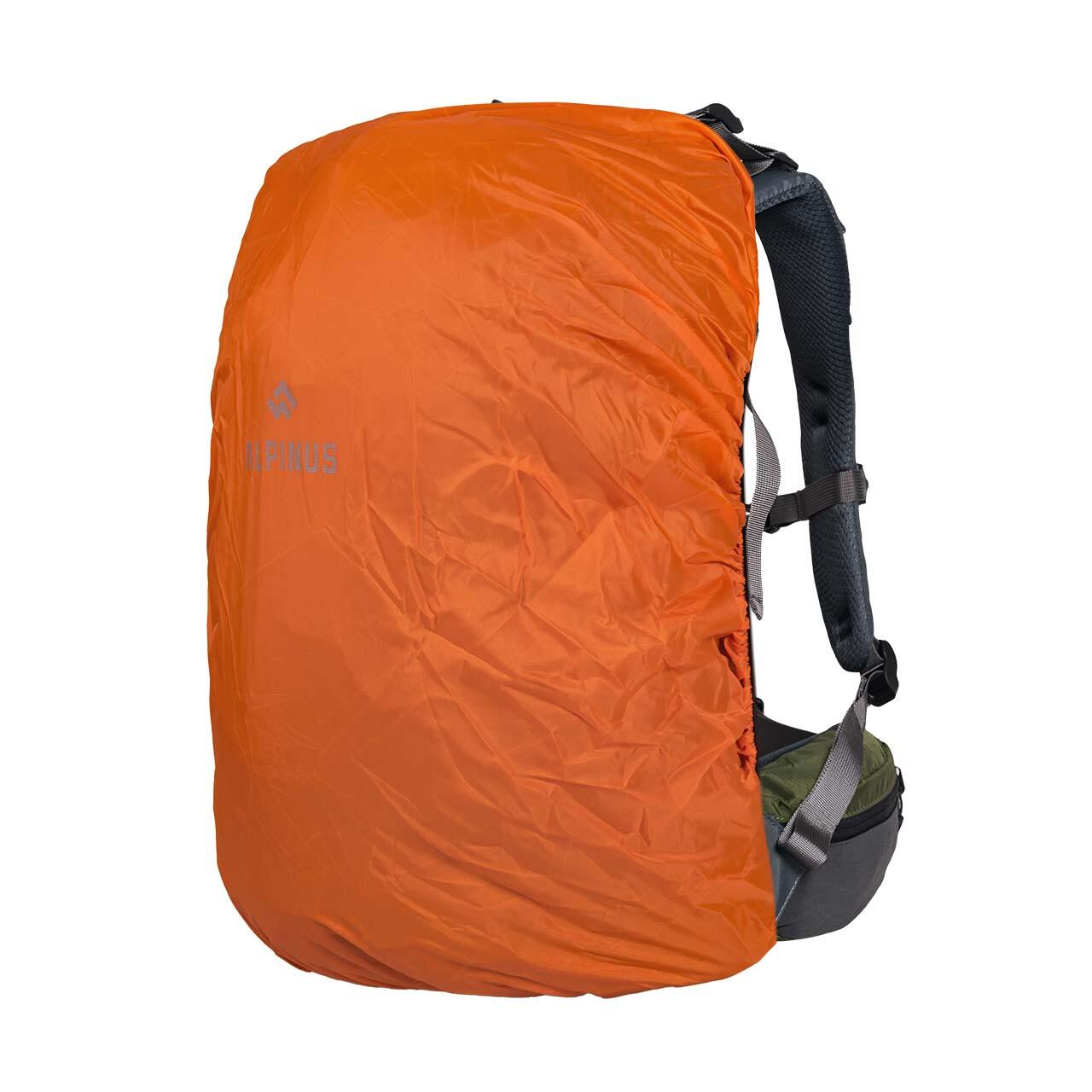 Alpinus - Housse De Pluie Pour Sac À Dos Alpinus 20-30 L - Rain Cover 30 - Chest Pack - Orange - 30 L - Decathlon