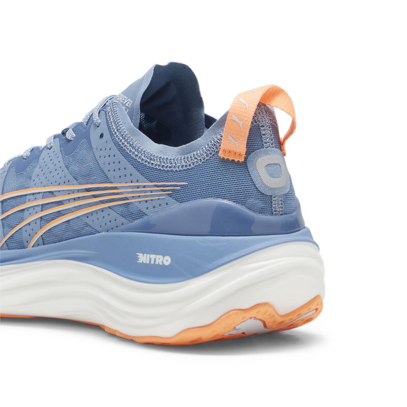 Chaussures de running ForeverRun NITRO™ Homme PUMA Zen Blue Neon Citrus Orange