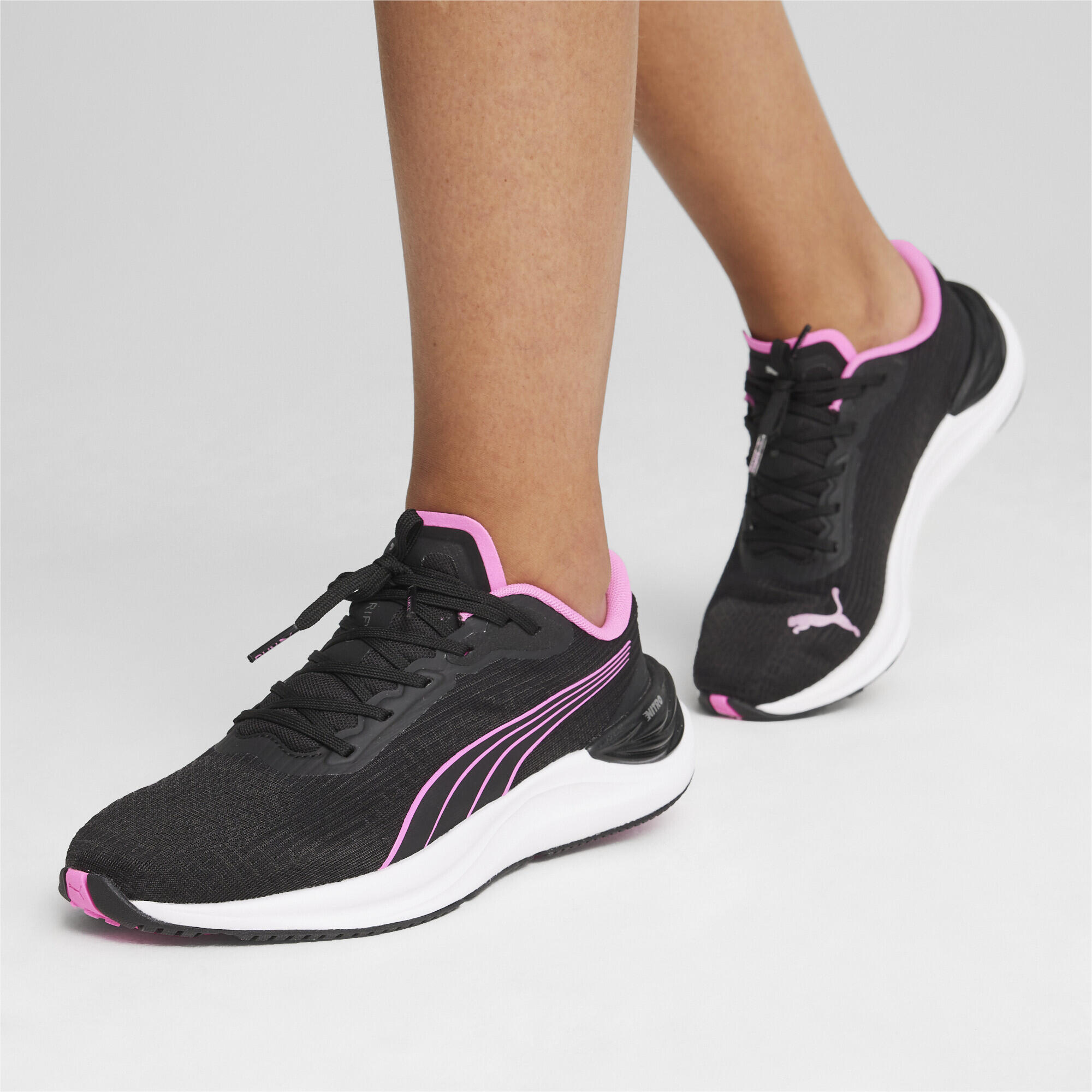 Zapatillas de running Mujer Electrify NITRO 3 PUMA Black Poison Pink 3/7