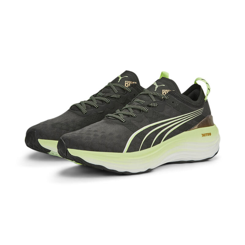 ForeverRun NITRO™ Laufschuhe Erwachsene PUMA Black Light Mint Green