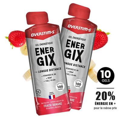 Energix duurvermogengel - citroen - 10 x 34g