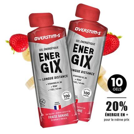 Gel énergétique endurance Energix - Fruits Rouges -10x34g