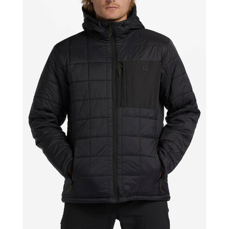 Kurtka męska Billabong Journey Puffer pikowana z kapturem
