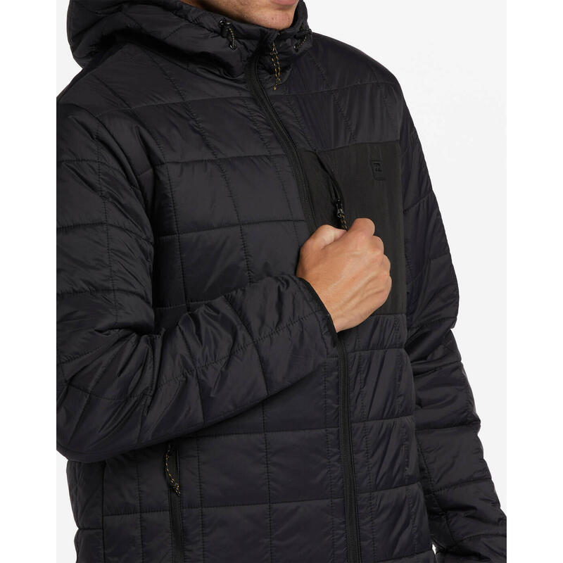 Kurtka męska Billabong Journey Puffer pikowana z kapturem