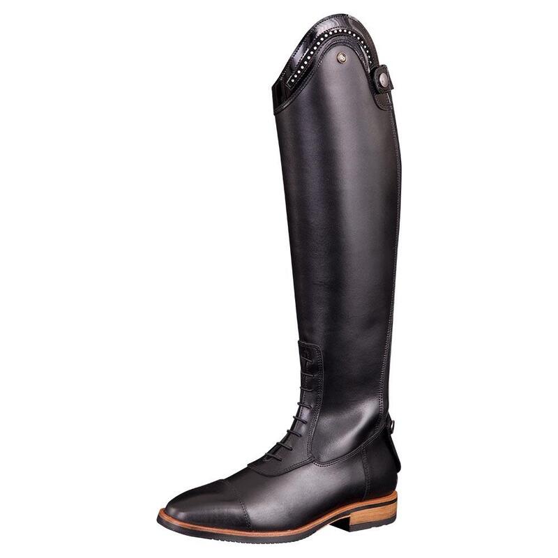 Bottes d'équitation en cuir mollet large BR Equitation Venetia