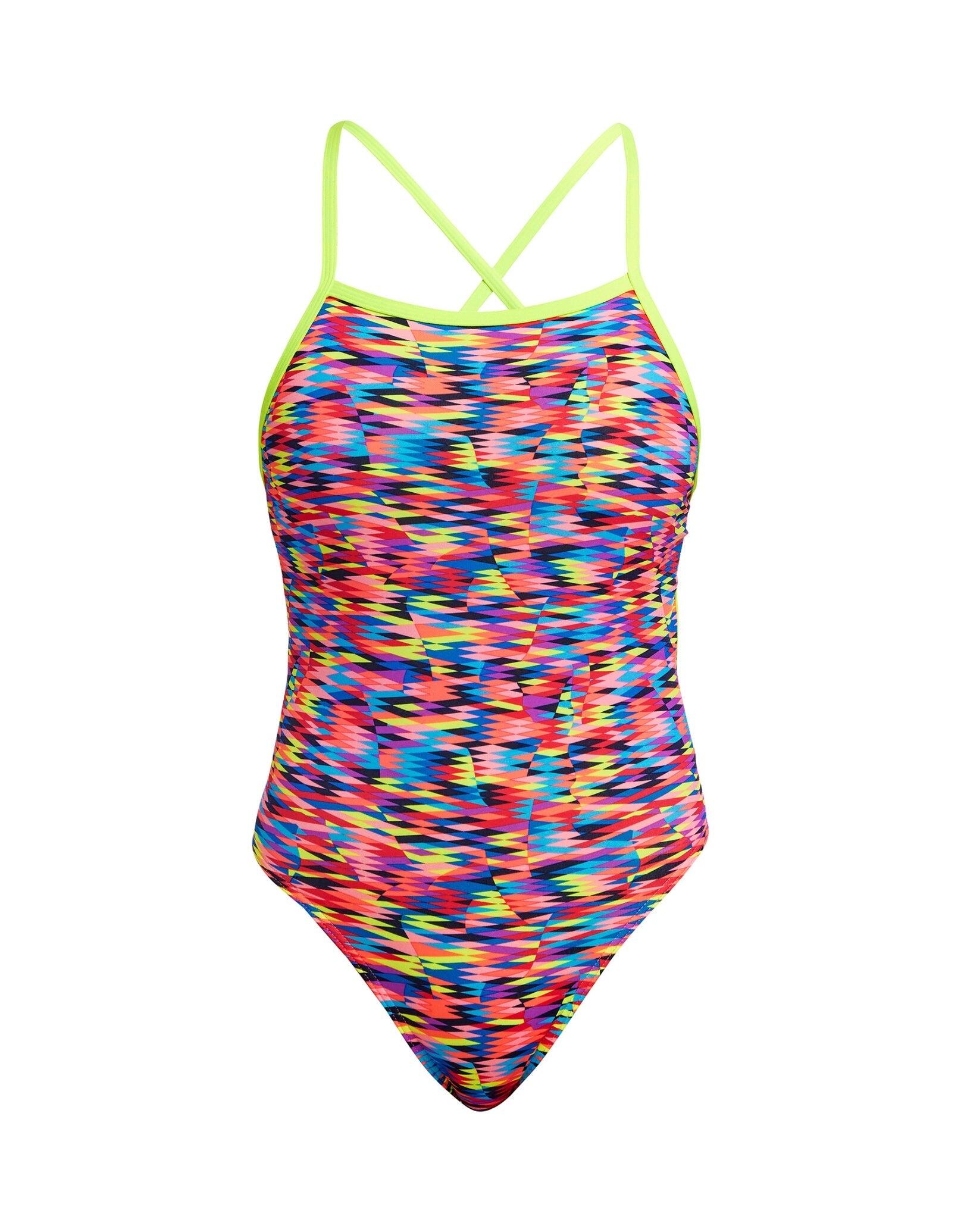 Funkita Go Gammon Tie Me Tight Swimsuit - Multi 4/7