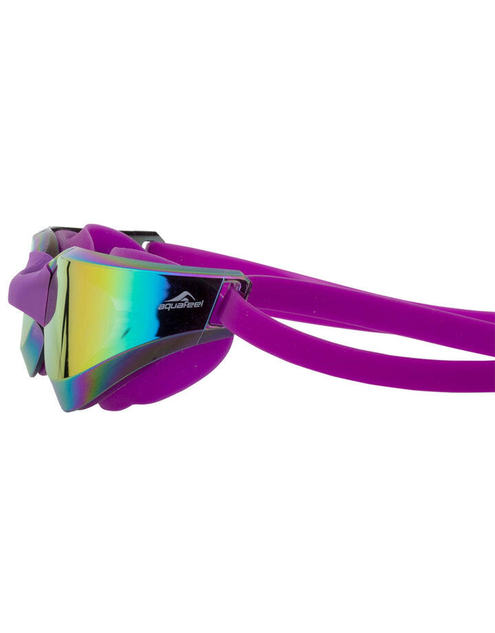 AQUAFEEL Schwimmbrille Ultra Cut Mirror LILA, verspiegelt 4/5