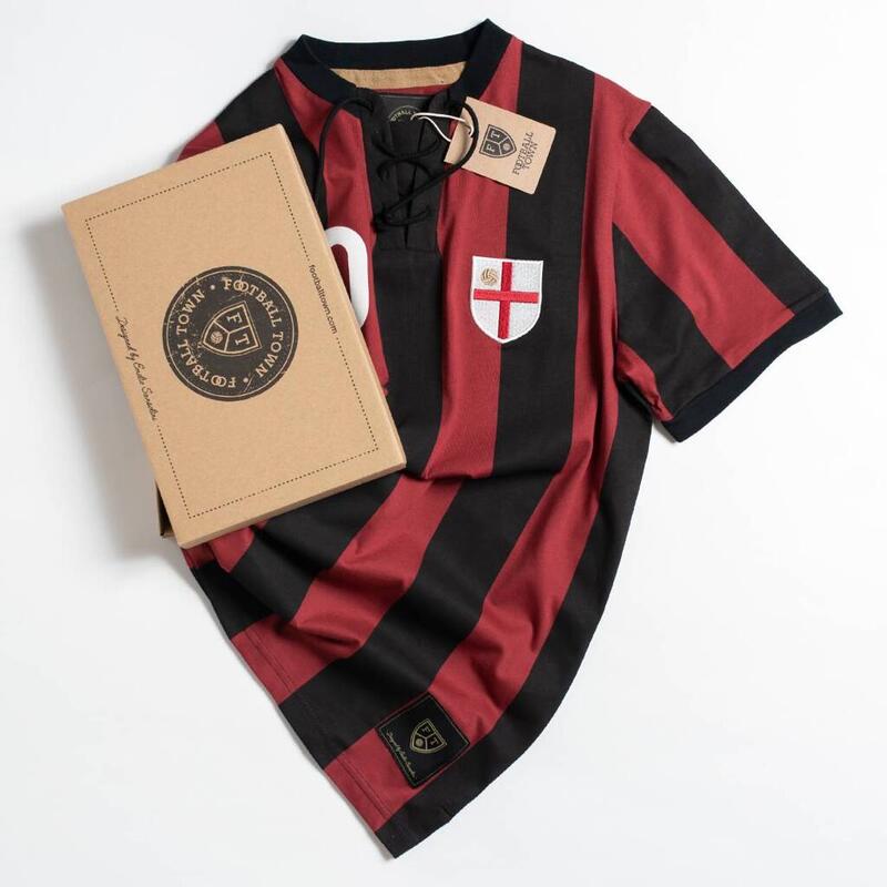 T-Shirt Retro with Laces La Croce Football Adulte Vintage - M