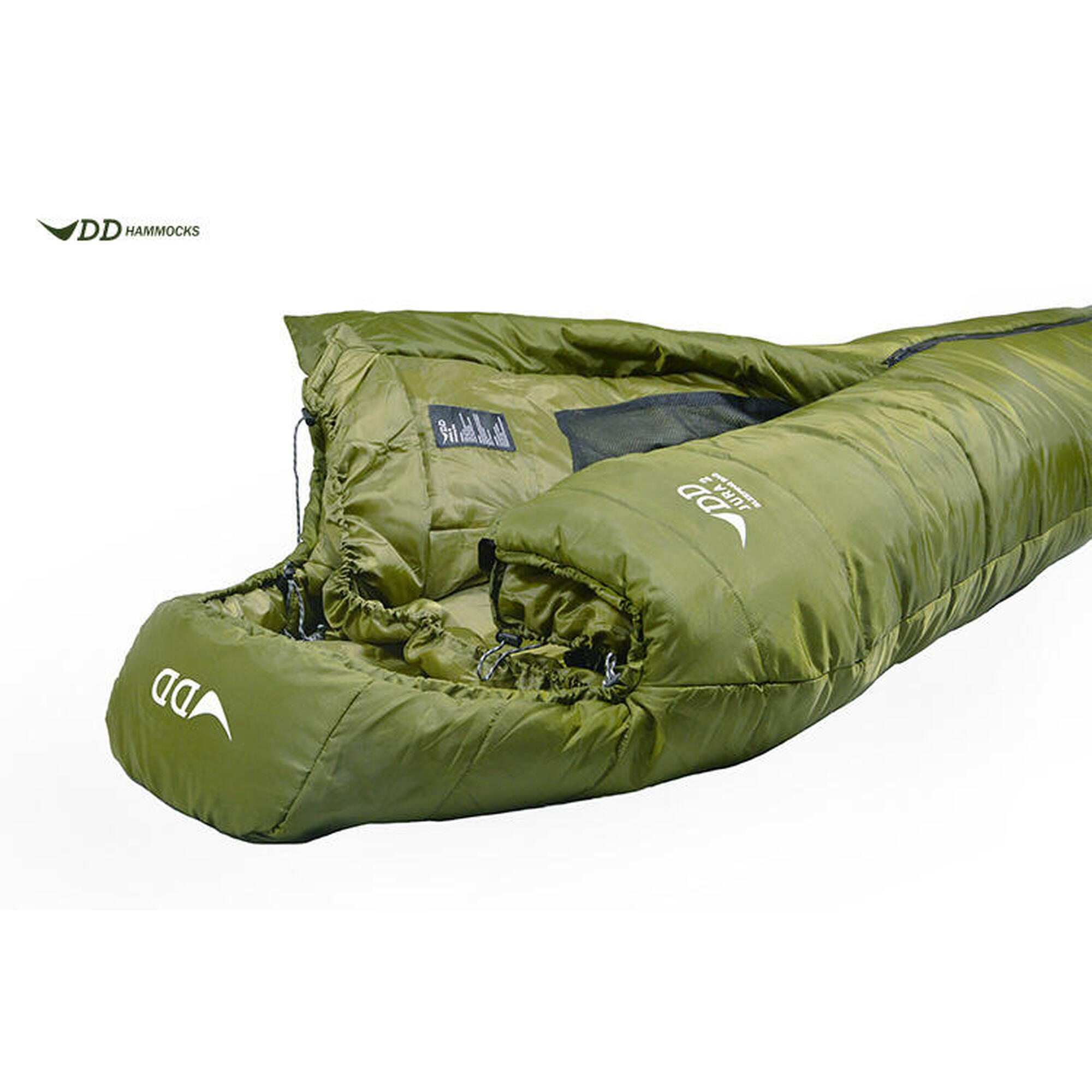 Sac de dormit DD Hammocks Jura 2 XL Olive Green