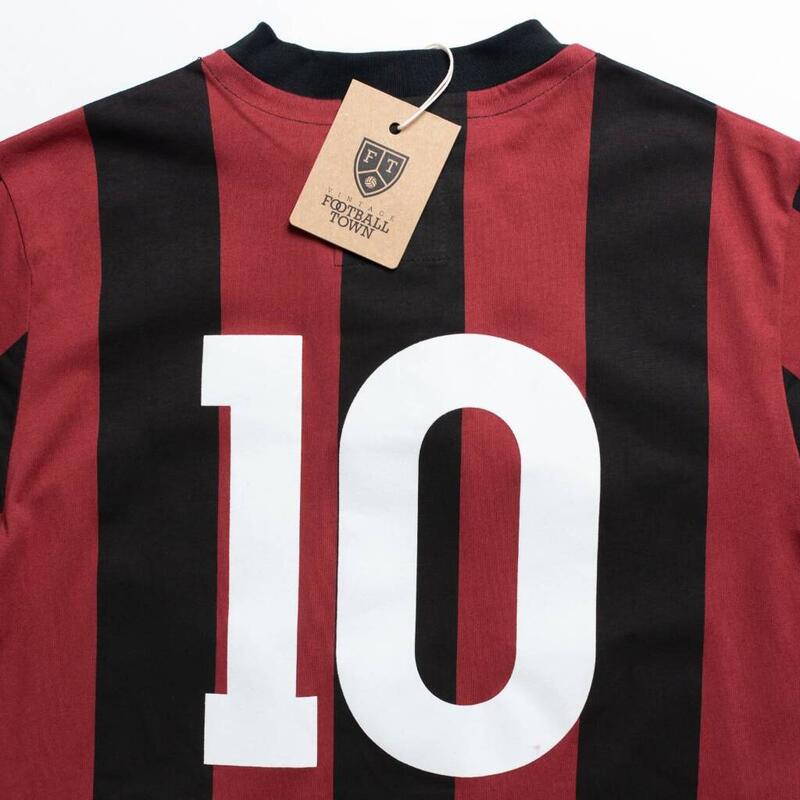 T-Shirt Retro with Laces La Croce Football Adulte Vintage - L