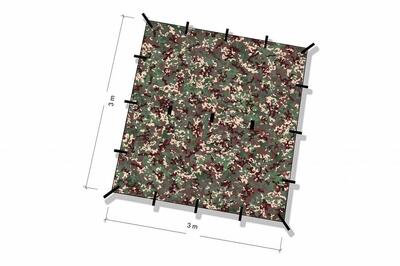 Dd hammocks tarp 3x3 – multicam