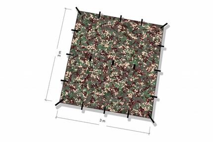 DD Hammocks Tarp/ Abdeckplane 3x3 - Multicam