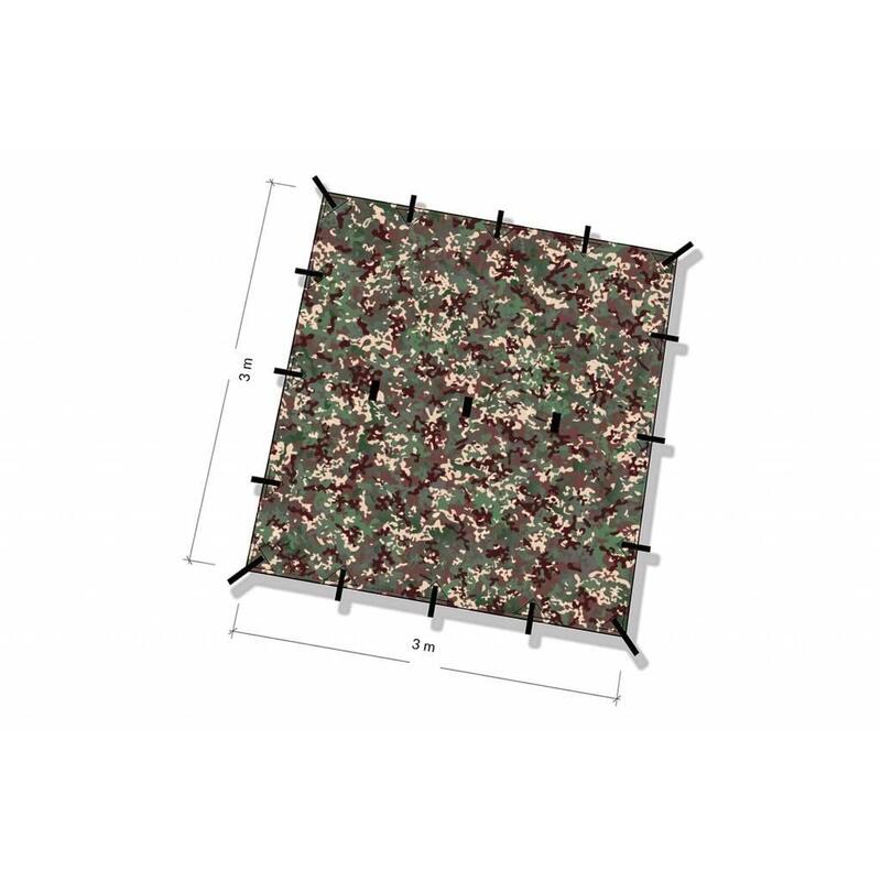 Tenda 3×3 Prelata Multi Camo DDHammocks