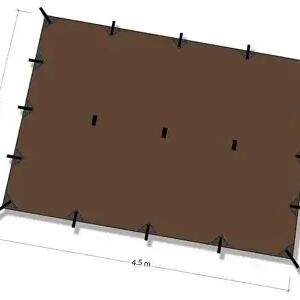 Платно Tenda XL Coyote Brown DD Hammocks 450 x 300 cm