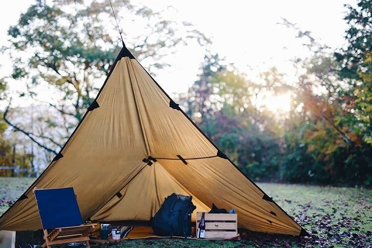DD Hammocks Tarp/ Abdeckplane 3x3 - Coyote Braun 3/6