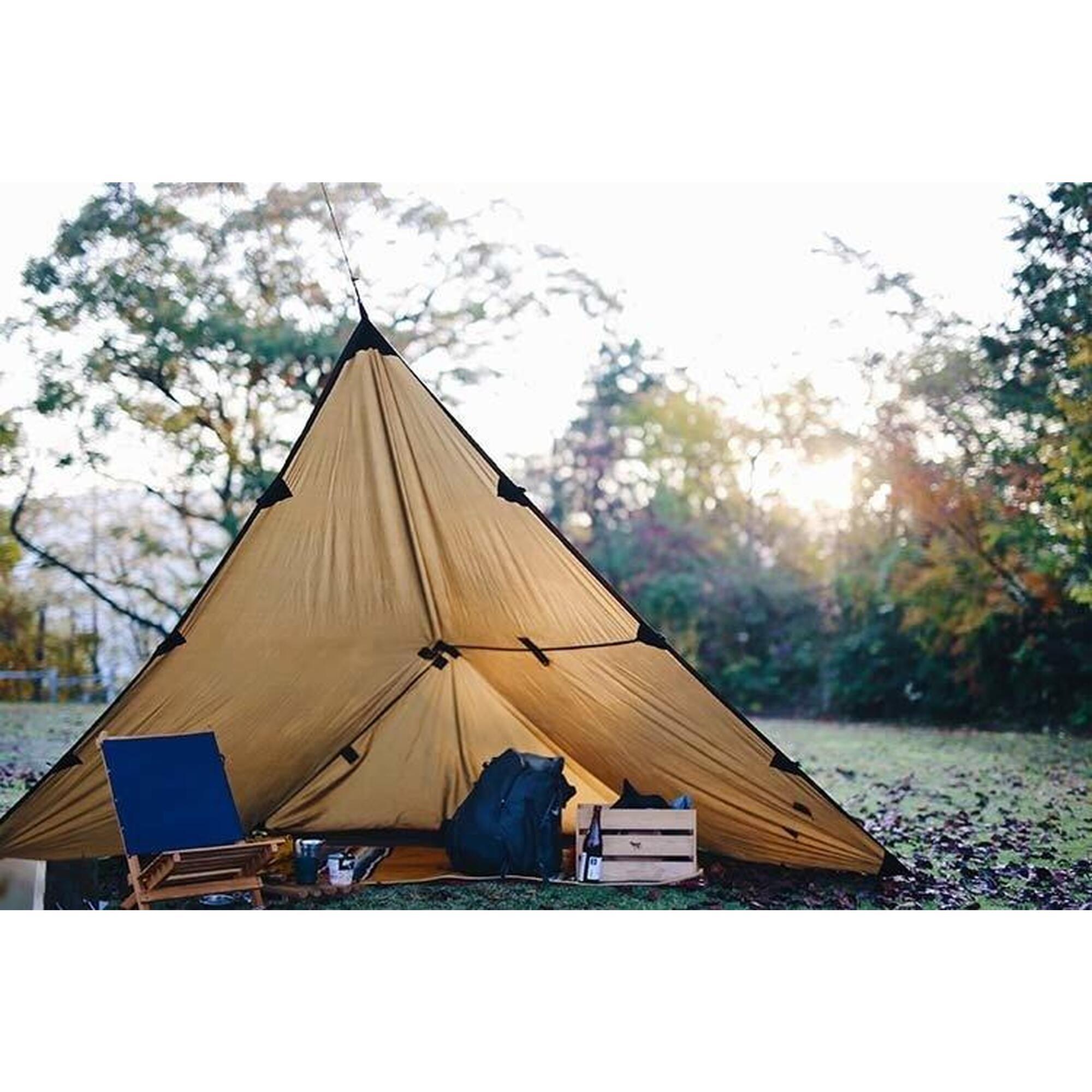 Tenda DD 3×3 Prelata Coyote Brown DDHammocks