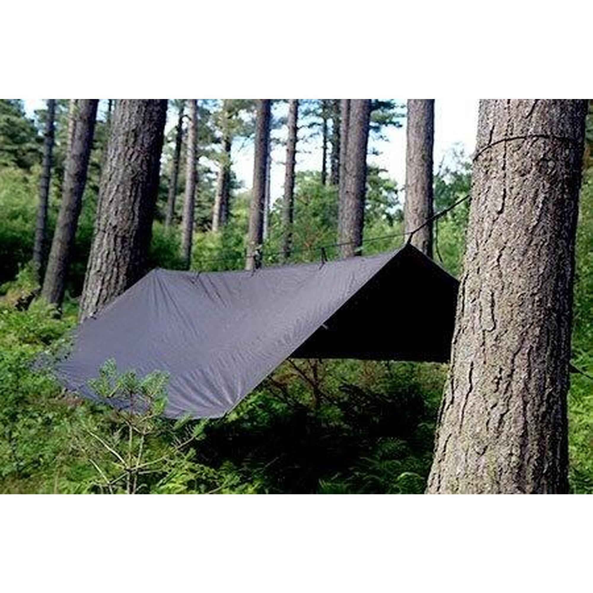 Tenda XL Prelata Coyote Brown DDHammocks 450 × 300 cm