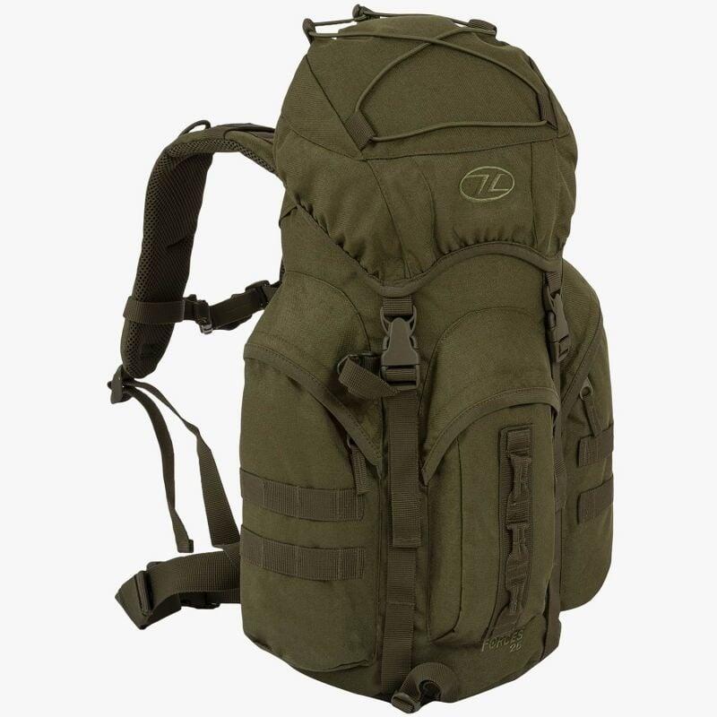 Highlander Forces Rucksack 25 ltr - Olive Green Toploader