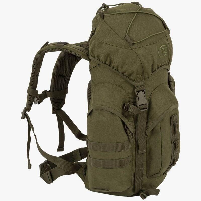 Highlander Forces Rucksack 25 ltr - Olive Green Toploader