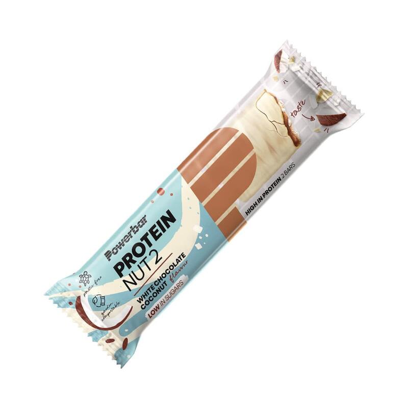 Powerbar Protein Nut2 White Chocolate Coconut 12x(2x22,5g) - High Protein Riegel