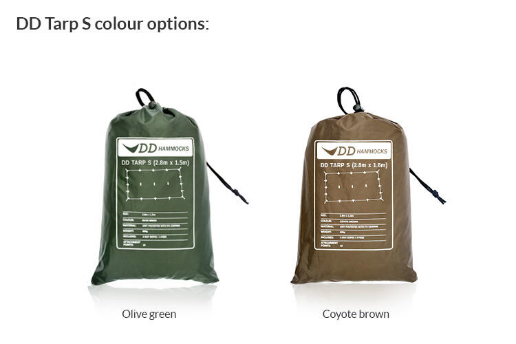 DD Hammocks Tarp S – Coyote Brown 3/6