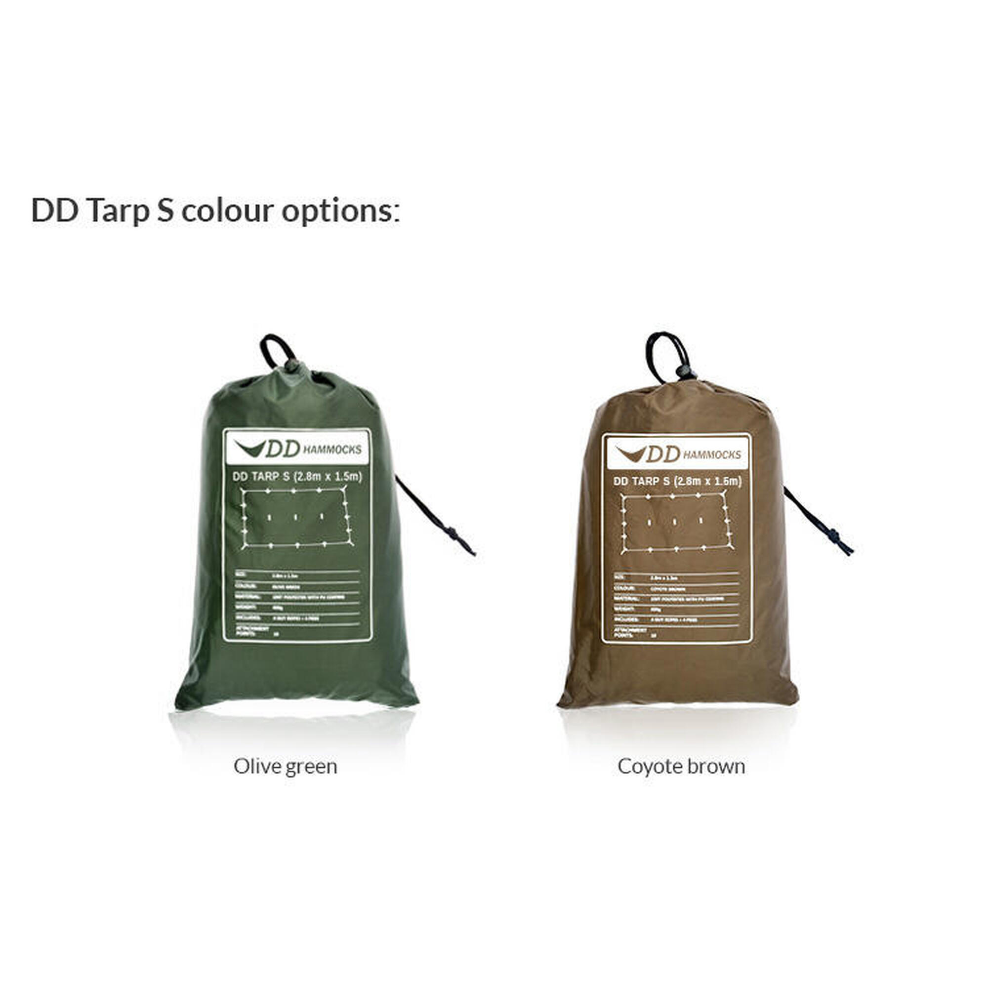 Tenda S Prelata Olive Green DDHammocks 2.8m x 1.5m