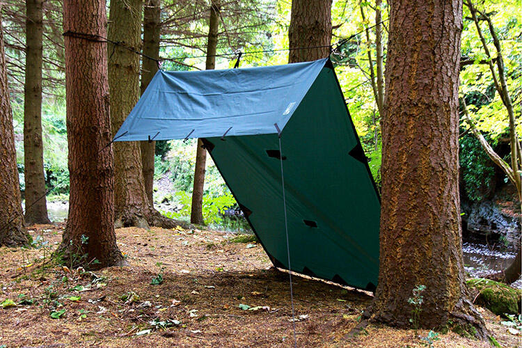 DD Hammocks Superlight Tarp S – Olive Green 6/6