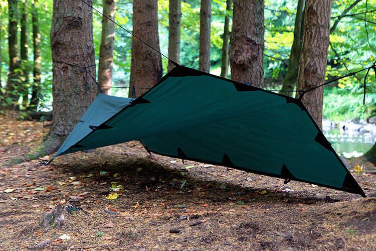 DD Hammocks Superlight Tarp S – Olive Green 4/6