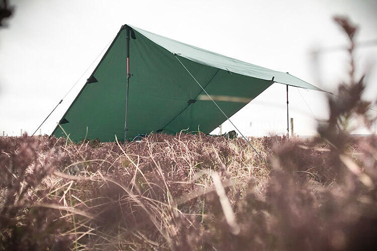 DD Hammocks Tarp/ Abdeckplane 3x3 - Olivgrün 4/6